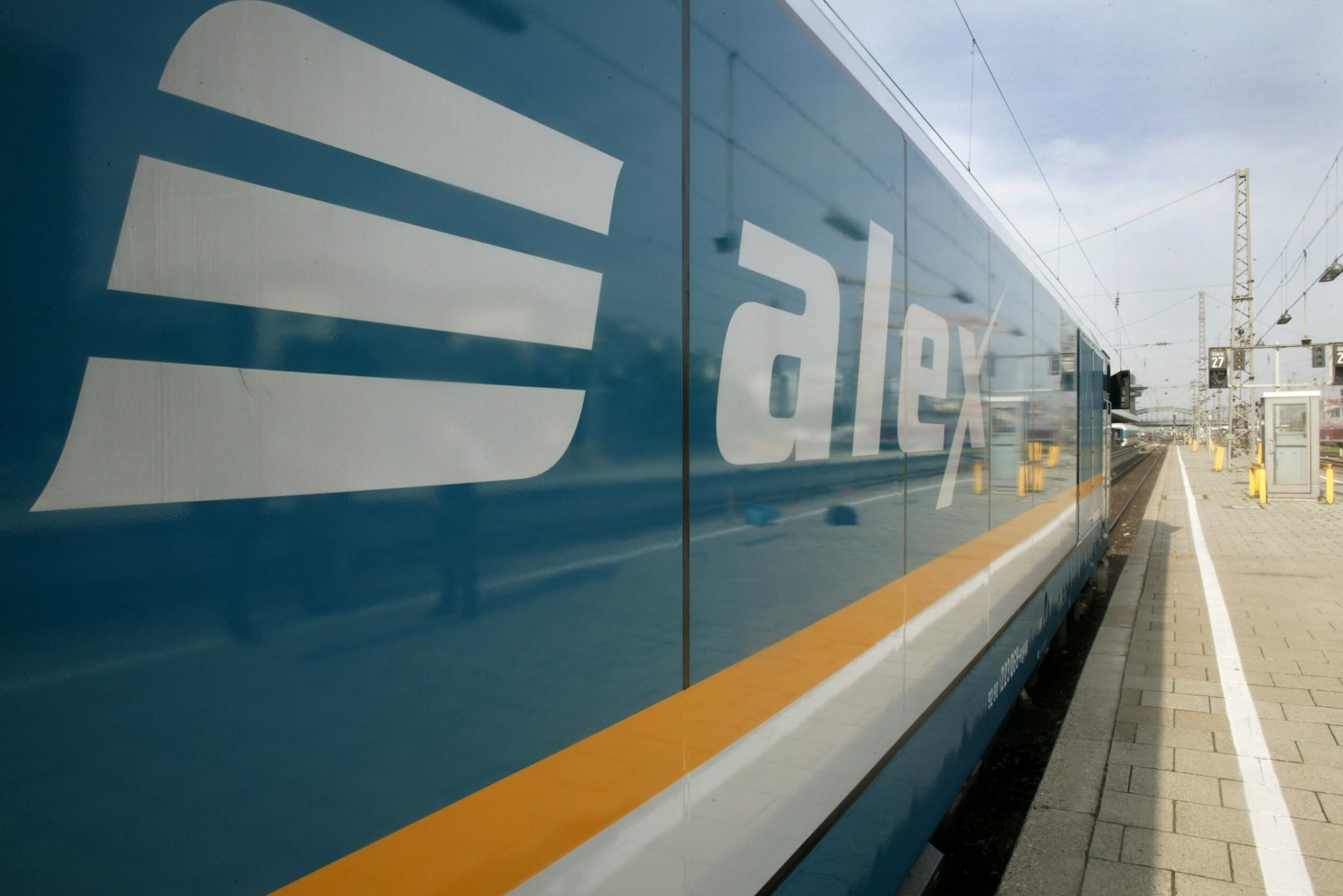 alex-Zug zwischen München und Prag